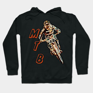 mountain bike enduro downhill Hoodie